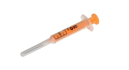 1ml Syringe With Needle - Box of 100