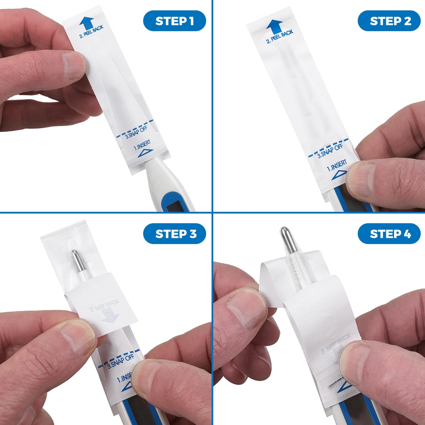 Thermometer PROBE COVERS - Box of 200
