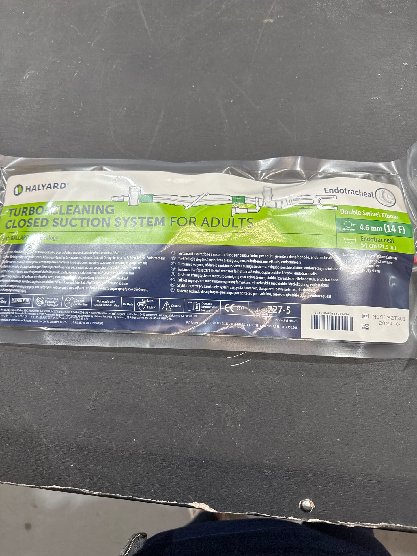 Endotracheal Closed Suction System for Adults - Box of 20