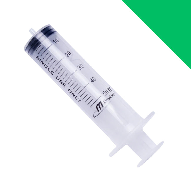 50ml Luer Slip Syringes - Box of 50