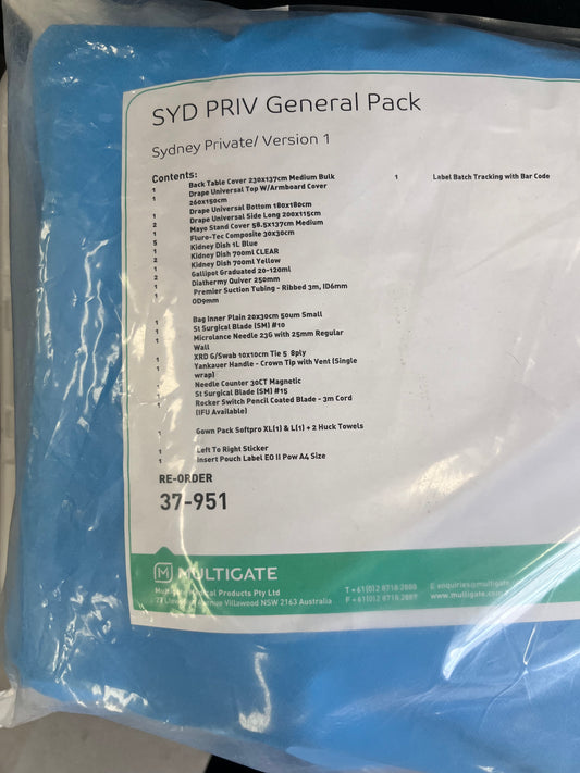 Surgical Procedure Pack