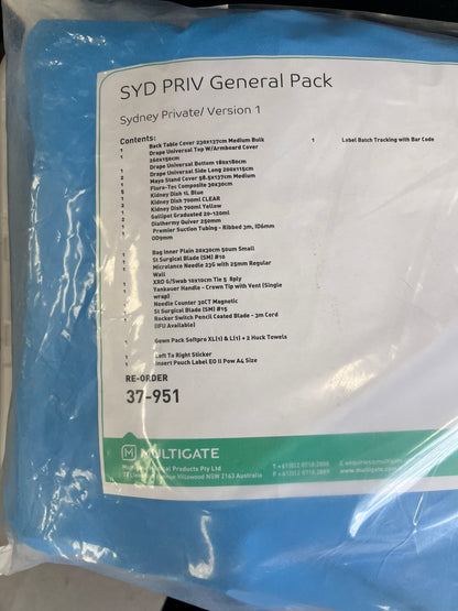 Surgical Procedure Pack