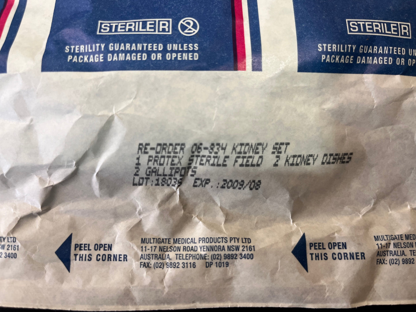 Kidney Set - Single Pack