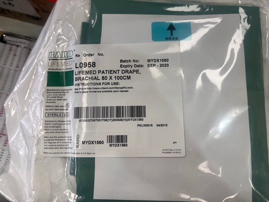 Brachial Drape - Single Pack