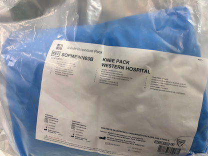 Procedure Packs, STERILE (Various Types)