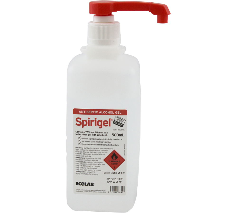 Sparigel, Hand Sanitiser Alcohol Gel, Various Sizes