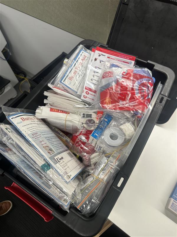 #Various first aid products from Ahpra