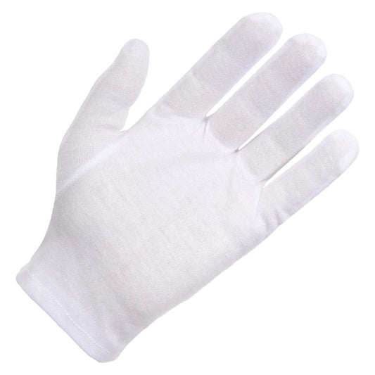 Unsterile Cotton gloves - Pack of 10 pairs