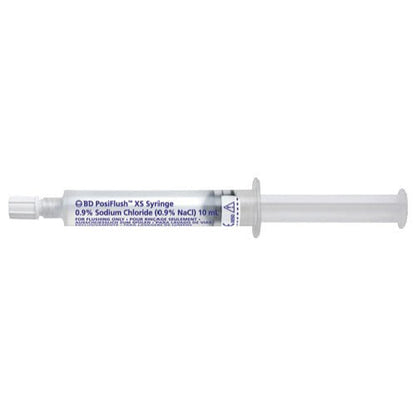 Posiflush Saline XS 10mL Pre-Filled Syringe - Box of 30