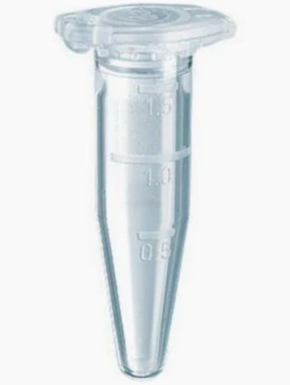 Microcentrifuge Tubes 1.5mL - Pack of 100