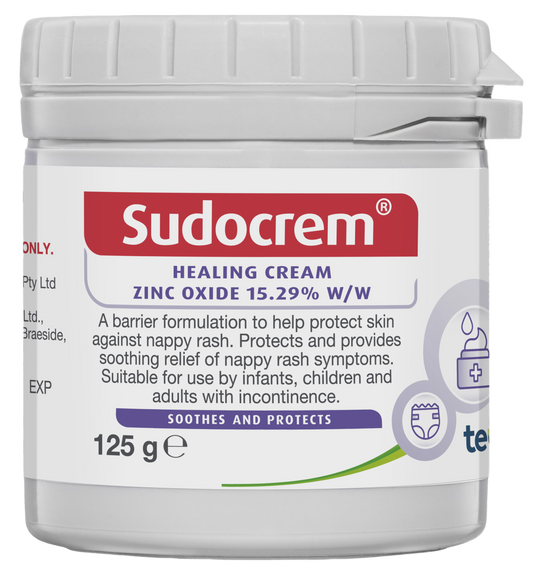 125ml Sudocream Nappy Rash Cream